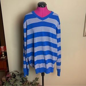 Tommy Hilfiger Premium Cotton V-Neck Sweater XL